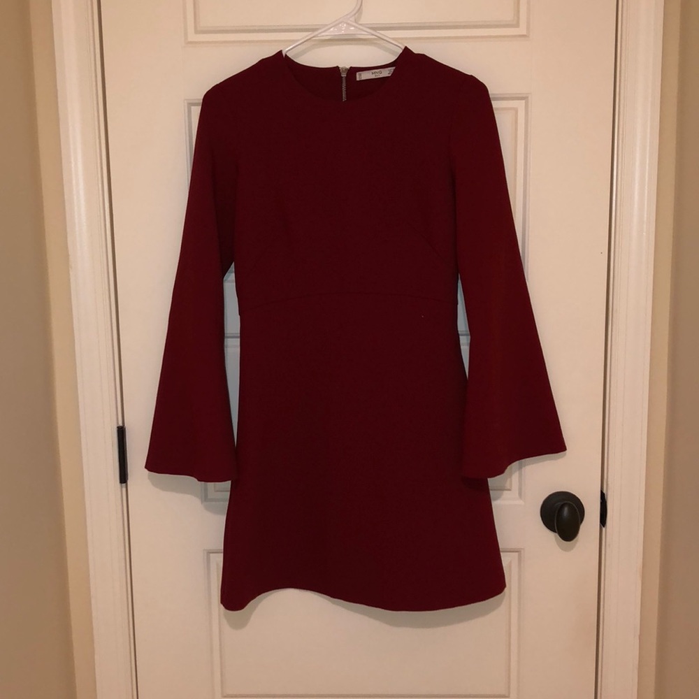 Red bodycon dress